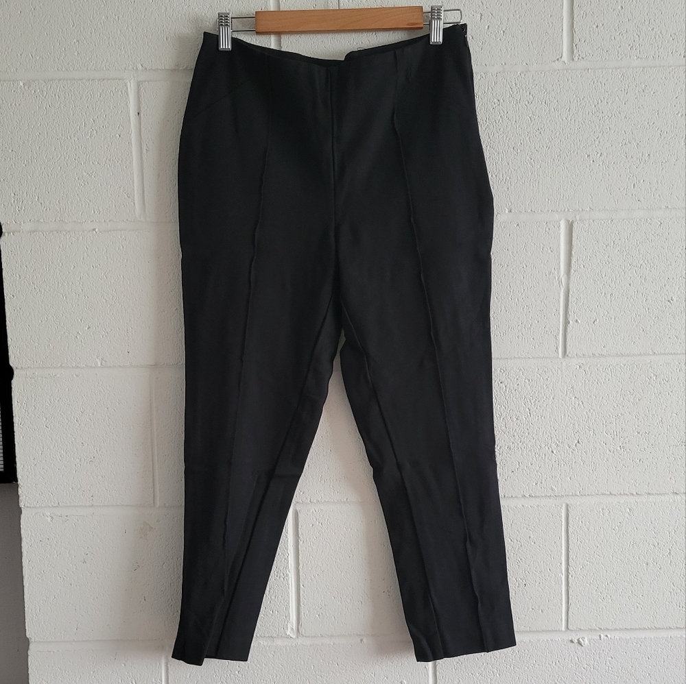 Tommy Hilfiger High Waisted Dress Legging in Black